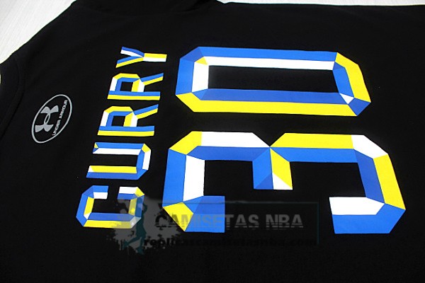 Camiseta Manga Corta Under Curry Negro